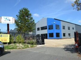 18,000 SQ FT INDUSTRIAL PREMISES WITHIN SECURE SITE - TO LET